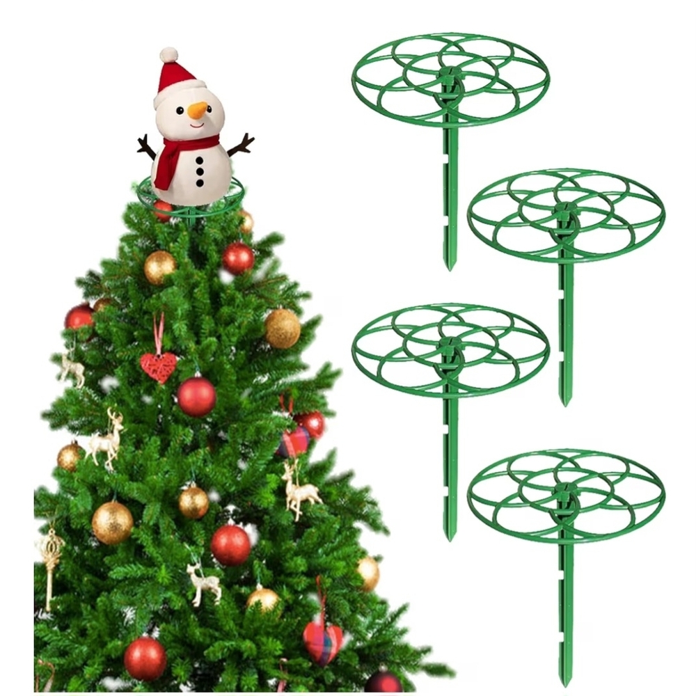 🌟 3 For $12 🌟 Green Christmas Tree Topper Holder Set